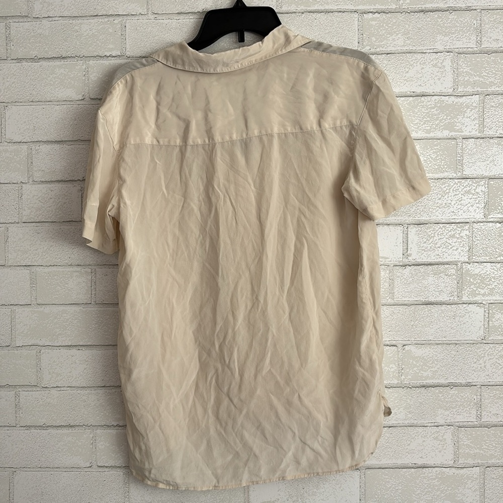 Aritzia Babaton Silk Button Front Collared Blouse - image 6